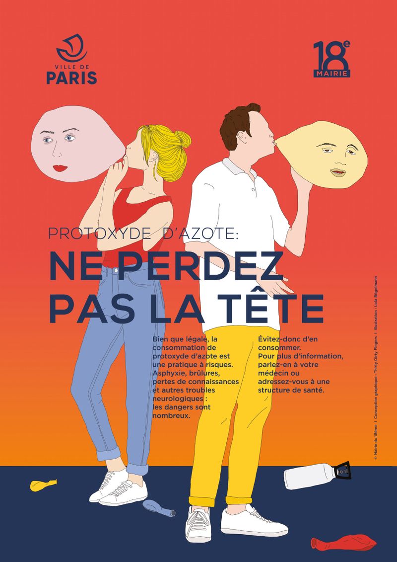Affiche - Protoxyde d'azote